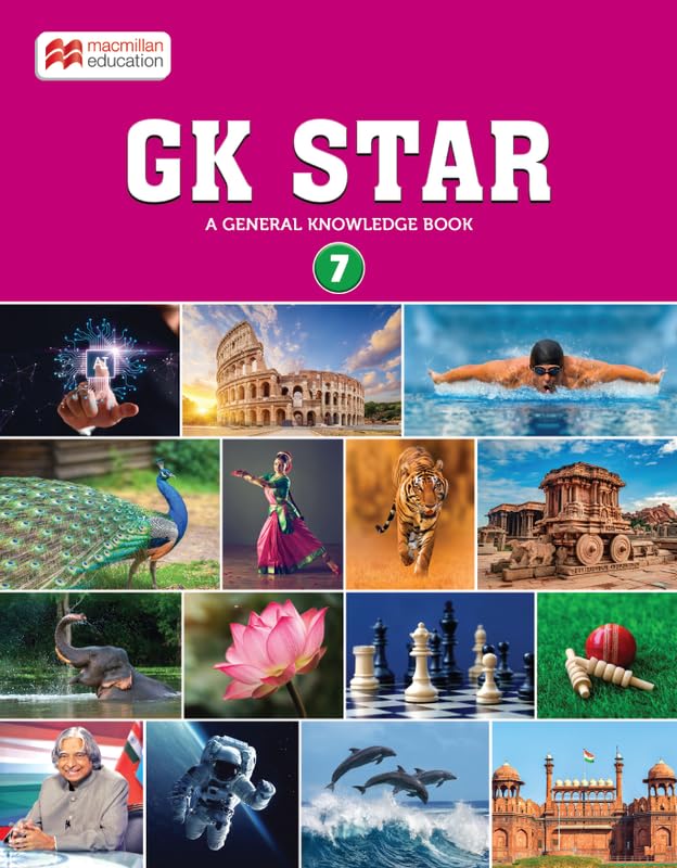 Image of Macmillan GK Star - 7 | General Knowledge Book for Class 7 | GK Book for Kids Age 10-14 Years Old