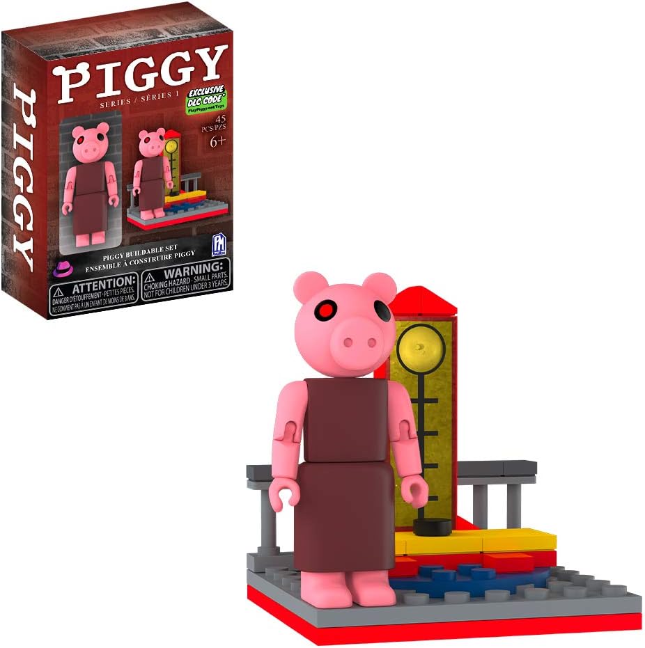 PIGGY - Figure Buildable Set Building Brick Set Series 1 - Includes DLC