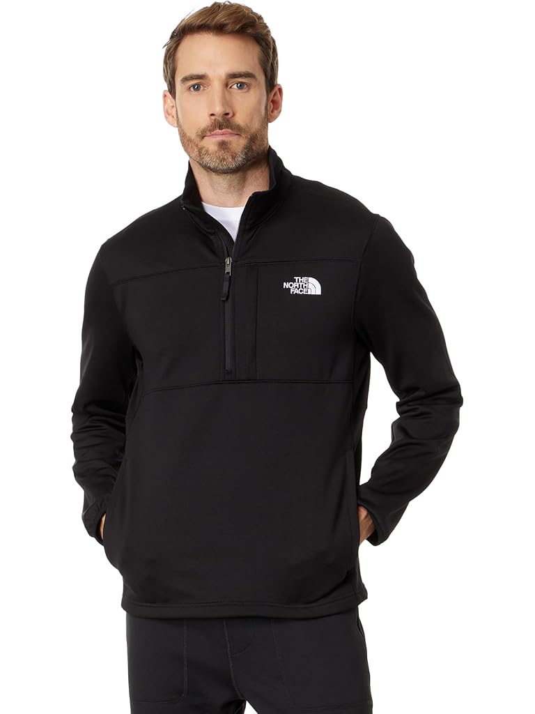 Black The North Face Astro Ridge 1/4 Zip