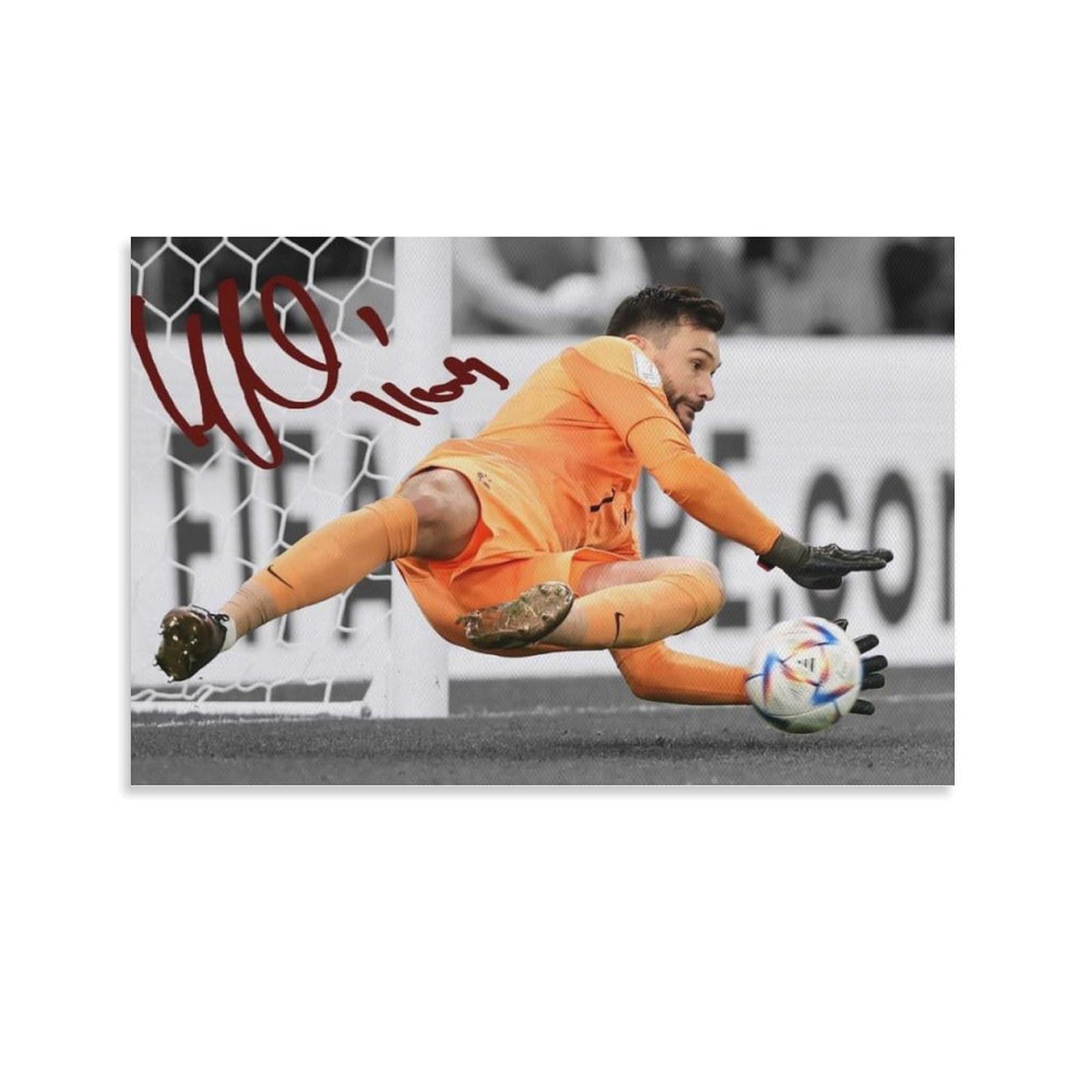 FCOIN Hugo Lloris Canvas Poster Wall Art Picture Painting Poster Canvas Print Posters Artworks Room Decor 08x12inch(20x30cm)