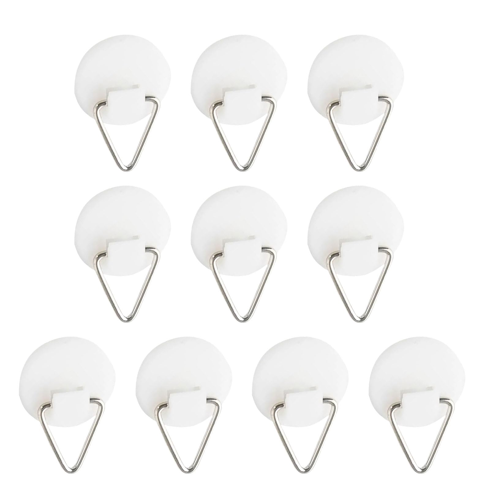 Tertioi Round 2.2Mm Flexible Adhesive Polymer Hook Up Various Designs Bathroom Planner Space Saving Home Storage Solution Three-Sided Square Round Hook Up
