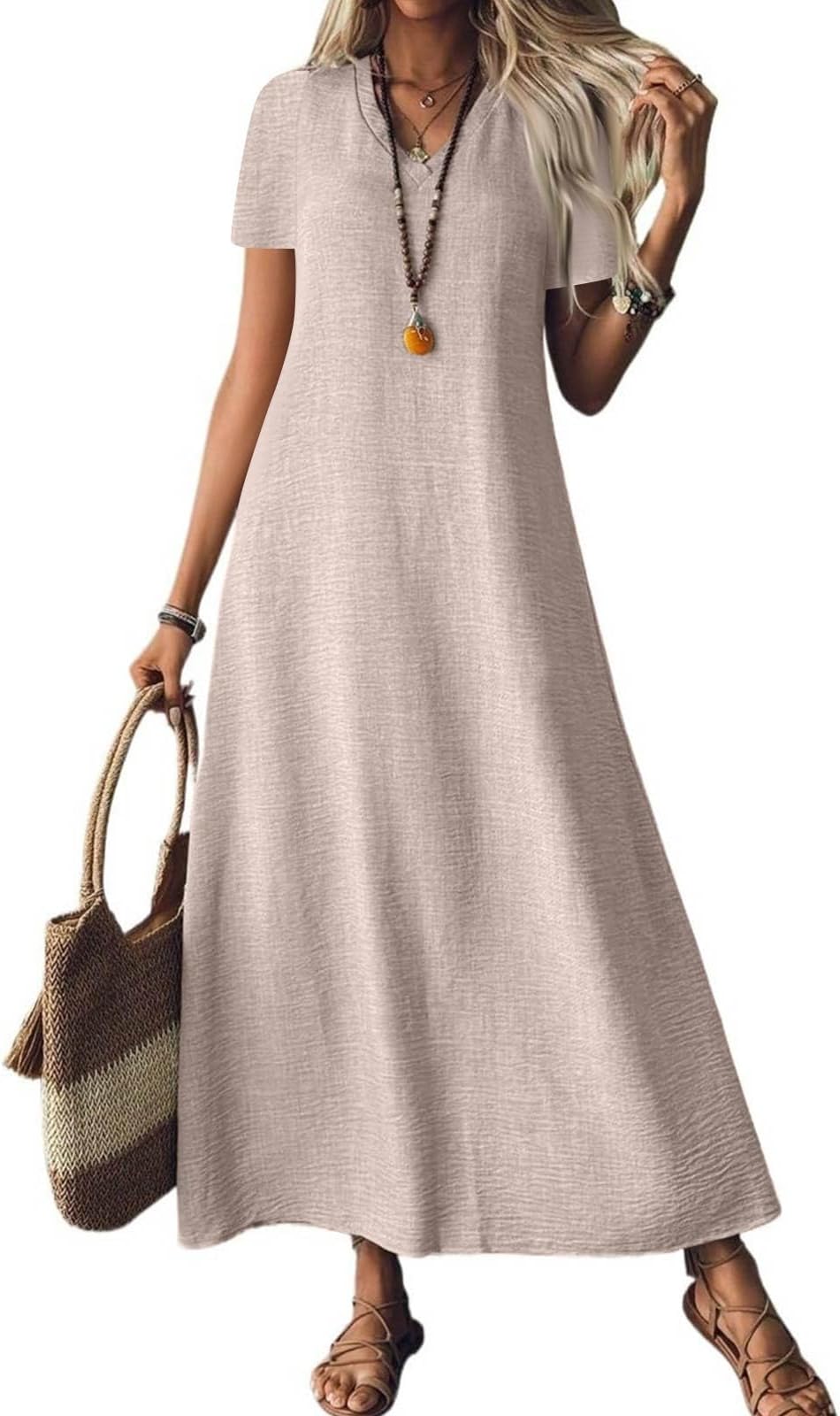 pleated a line midi dress Marina Women's Sleeveless Pleated Dress, Green, 4 main image 1