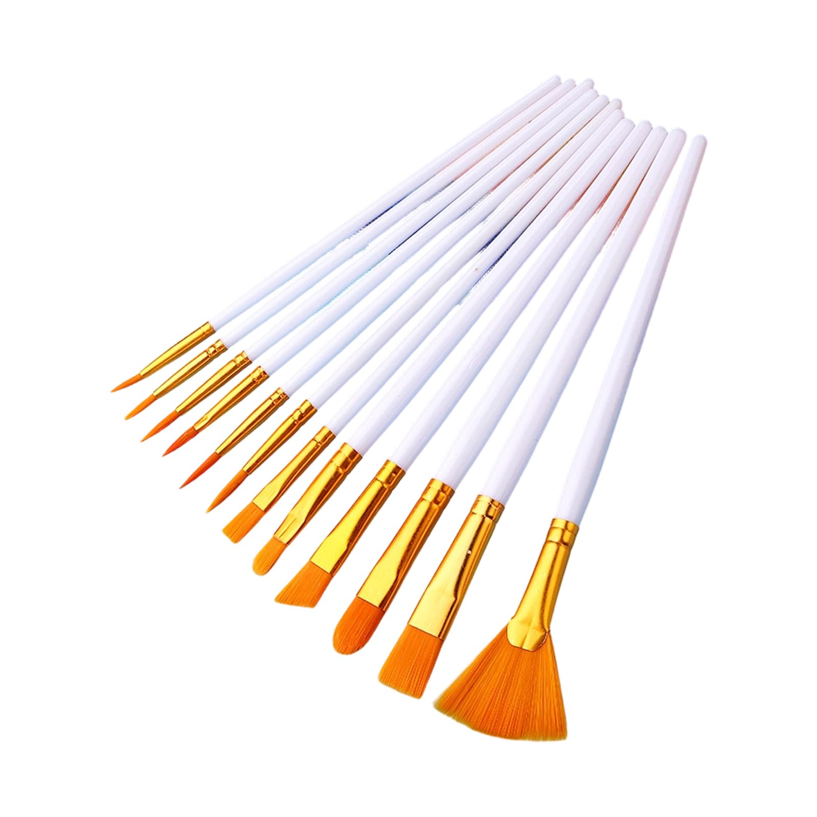 Of Smooth Creation Professional Art Brushes Multipurpose Painting Set for Artists Students Detail Works Nylon Paint Art