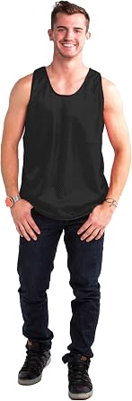 Reversible Basket Ball Mesh Perfomance Tank Top