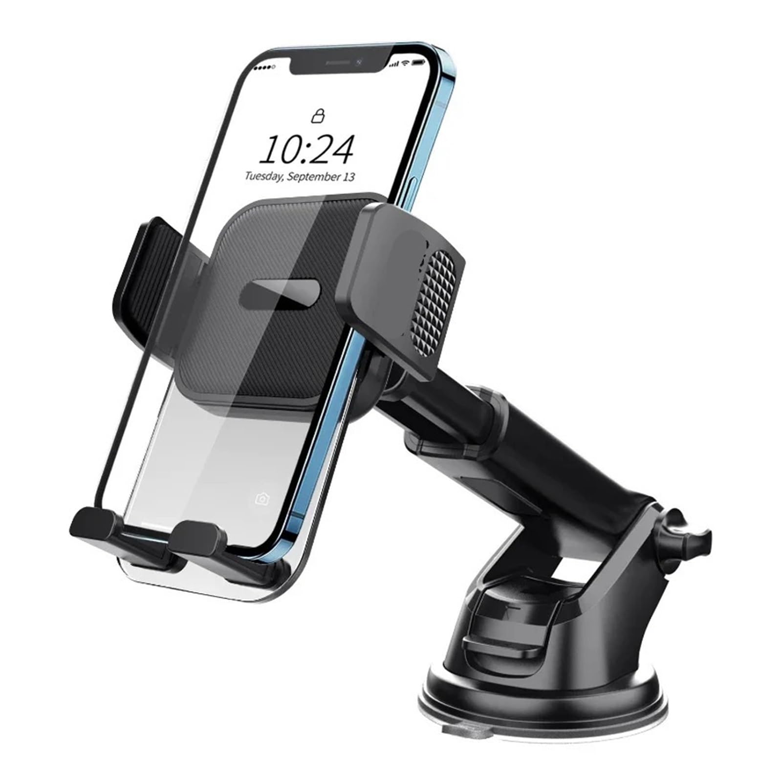 Supporto for cellulare da auto for smartphone | Supporto mobile for parabrezza da cruscotto for telefoni da 4,7-7 pollici(C)