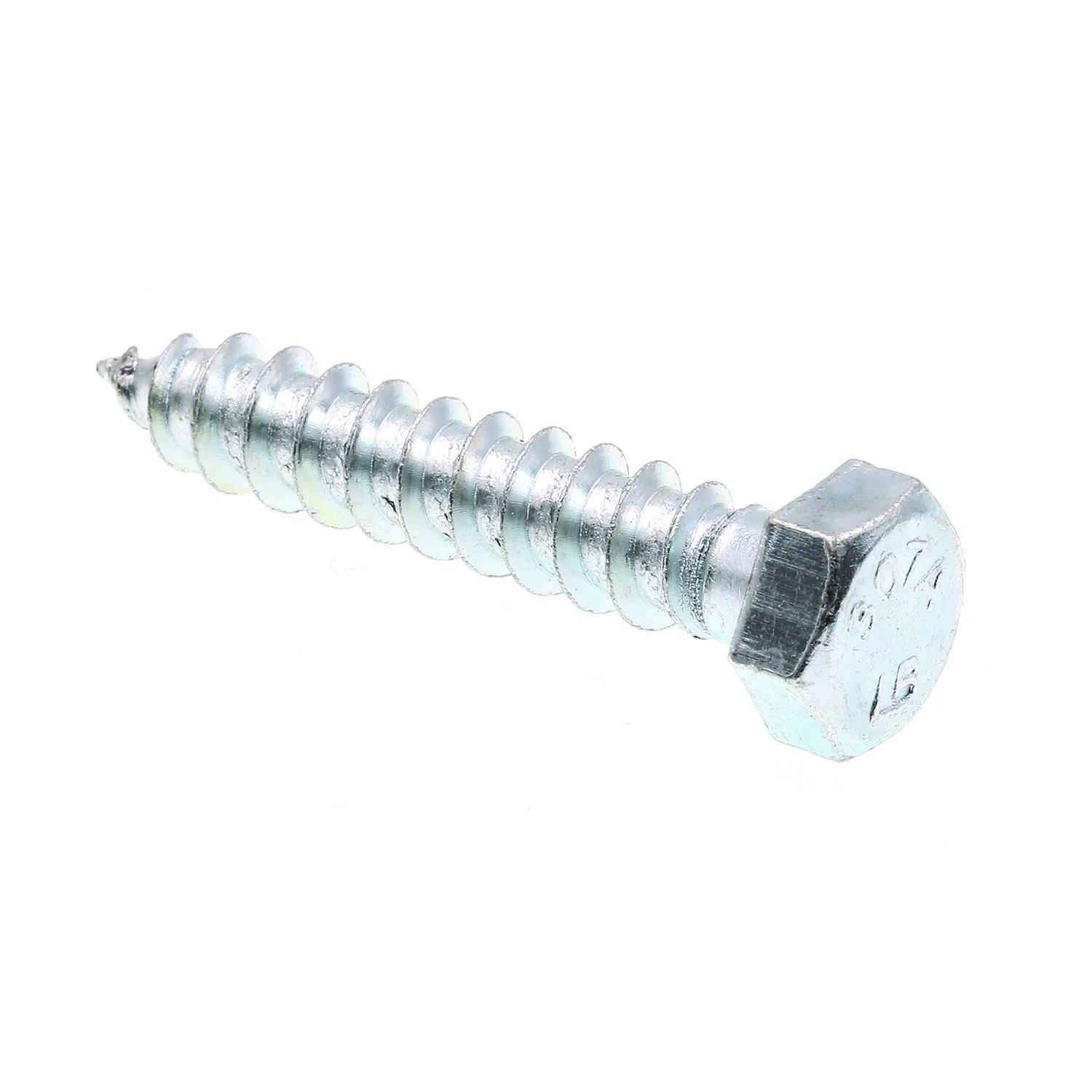 Vis à tête hexagonale lag bolt 3/8 x 2 en acier zingué, la précision au service de vos meubles