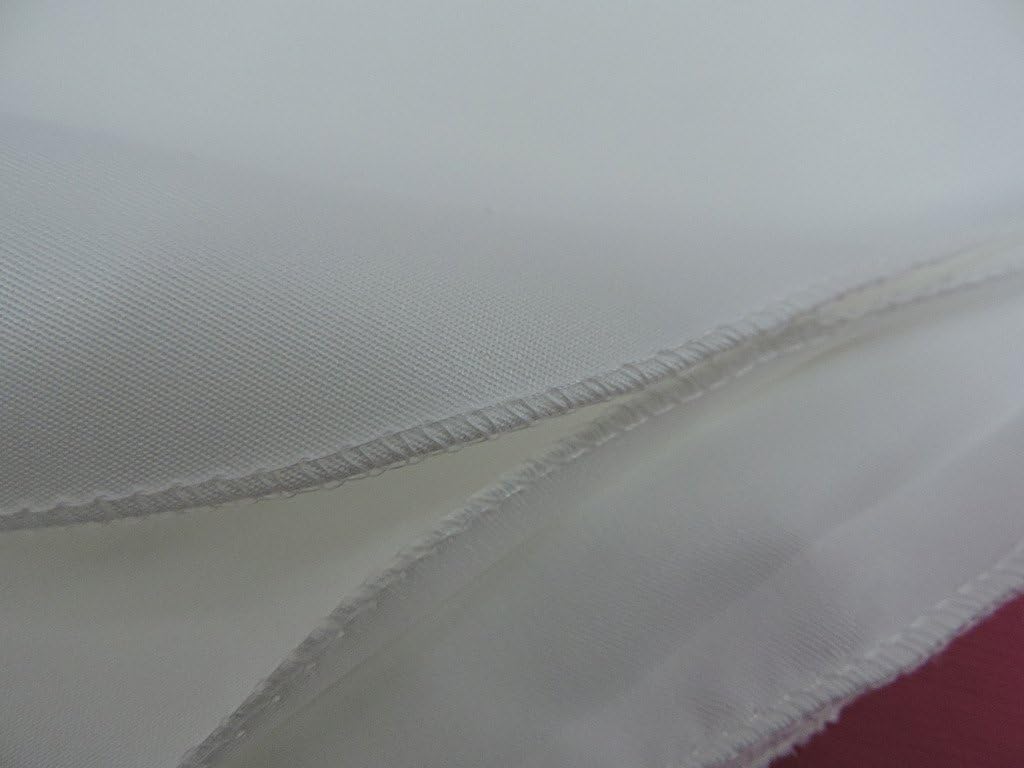 MDS - 5 pcs 60” x 102” Rectangular Seamless Tablecloths/Table Cover - for Wedding or Banquet Party Use - White