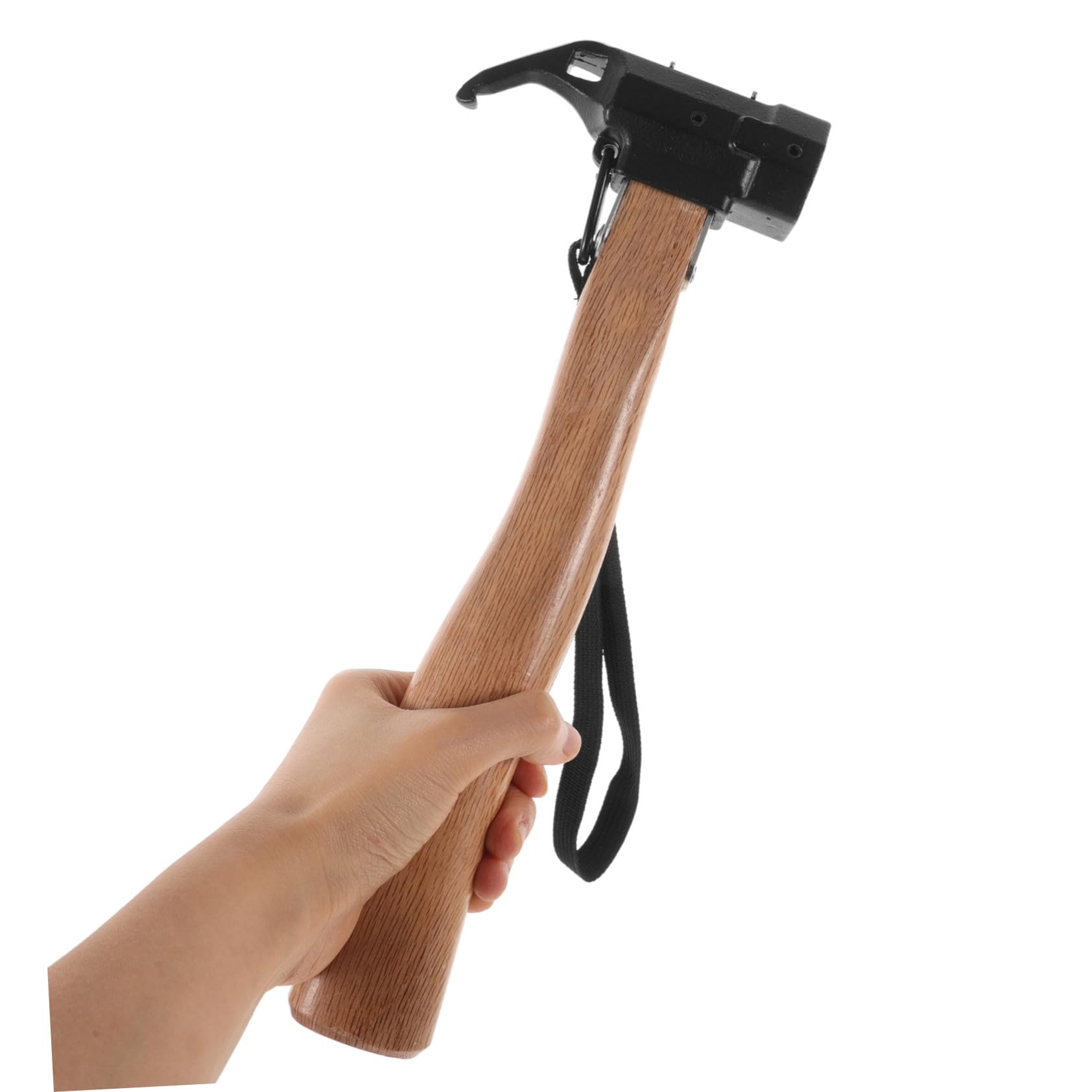 Alipis Martello da Campeggio per Picchetti Estrattore Chiodi in Metallo Resistente, Leggero e Compatto, Accessorio per Tende e Attrezzatura Outdoor, per Escursionismo e Campeggio
