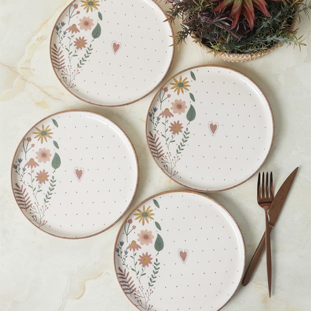 Keramika Soft Bloom Nordic Pasta Tabağı 22 Cm 4 Adet 22875