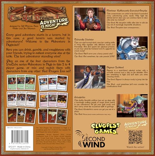 The Red Dragon Inn: Adventure is Nigh! Juego de Cartas miniatura 3