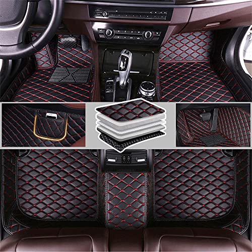 Alfombrillas coche de cuero estilo de lujo y protección completa