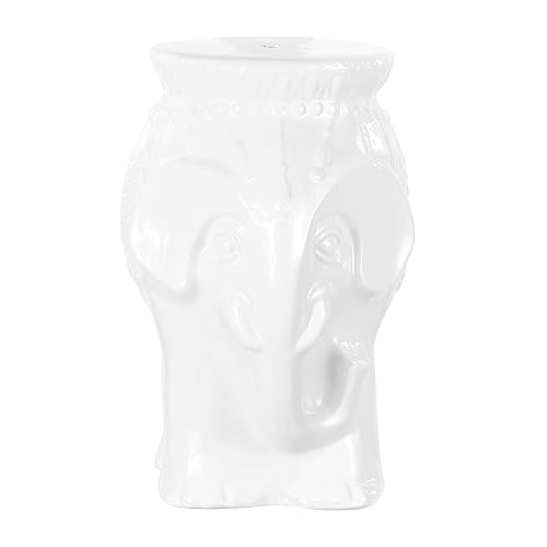 JONATHAN Y TBL1026A Orla 18.5" Modern Bohemian Elephant Ceramic Indoor/Outdoor