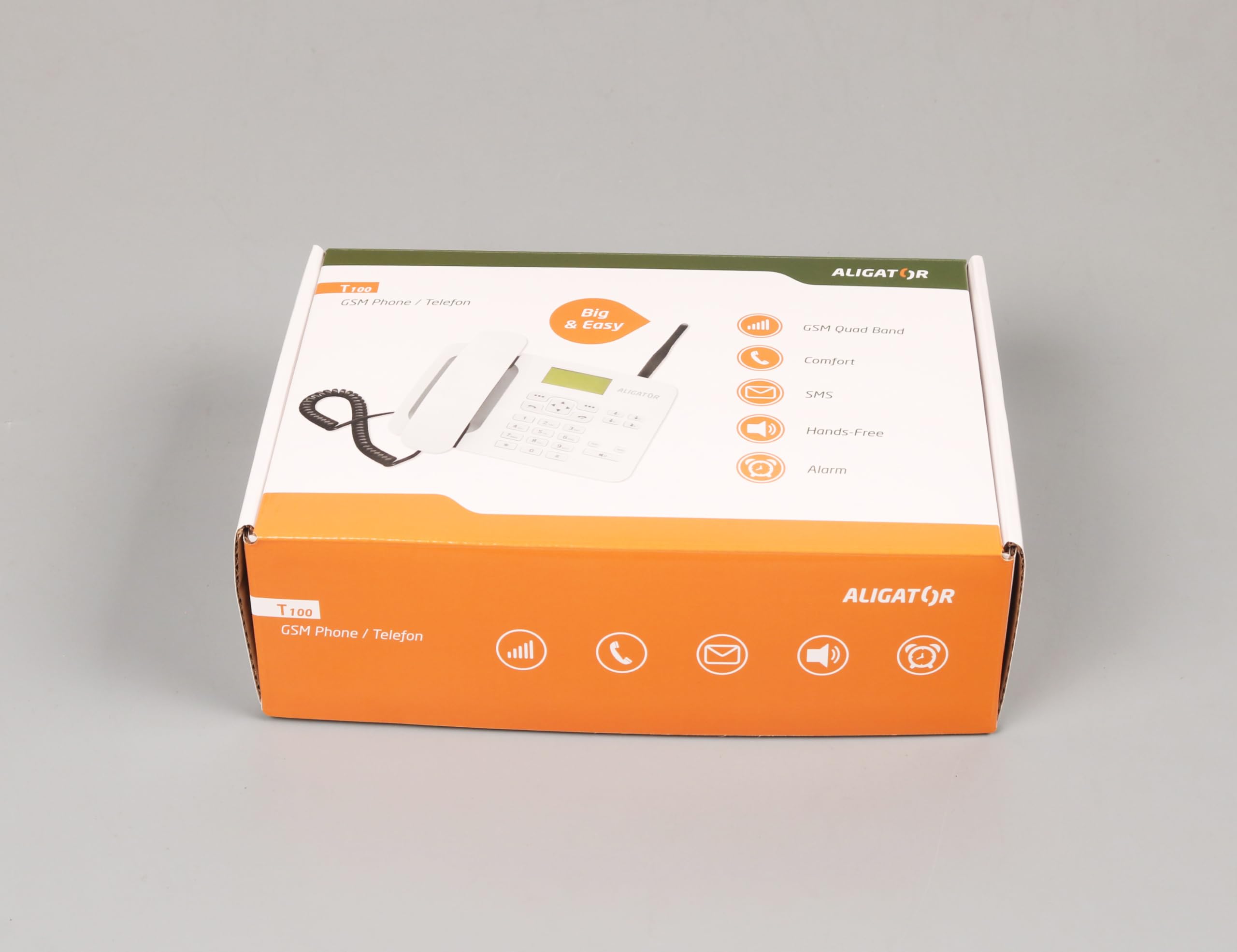 Aligator T100, Stolný GSM Telefón | VÝPREDAJ - View #11