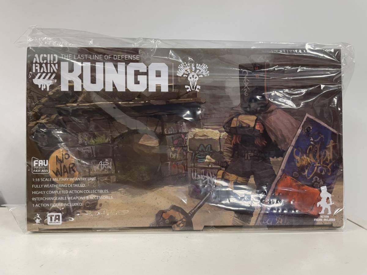 ACID RAIN アシッドレイン　クンガ Amazon | ACID RAIN アシッドレイン FAV-A55 クンガ 1/18 3.75 未開封