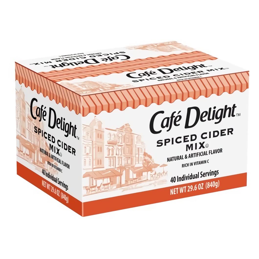 Tribeca Curations | Spiced Cider Mix Packets Value Pack Bundle | .74 Oz | Box of 40