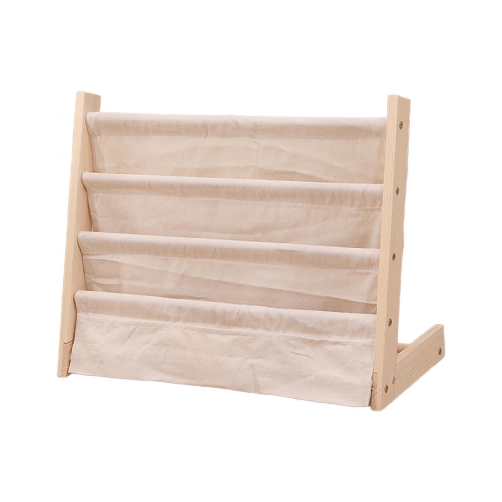 Estantería de Libros para bebés, estantería de, 60x30x50CM | niños, Para madera de gran capacidad, mantiene el orden, fomenta compartir la alegría de la lectura de libros para niños,