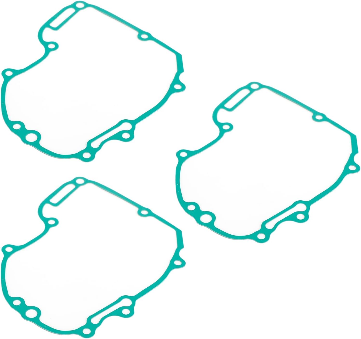 Areyourshop 3PCS Left side Engine Crankcase Cover Gasket Fit for Honda CRF250R ME10 2004-2009, CRF250X ME11 2004-2019
