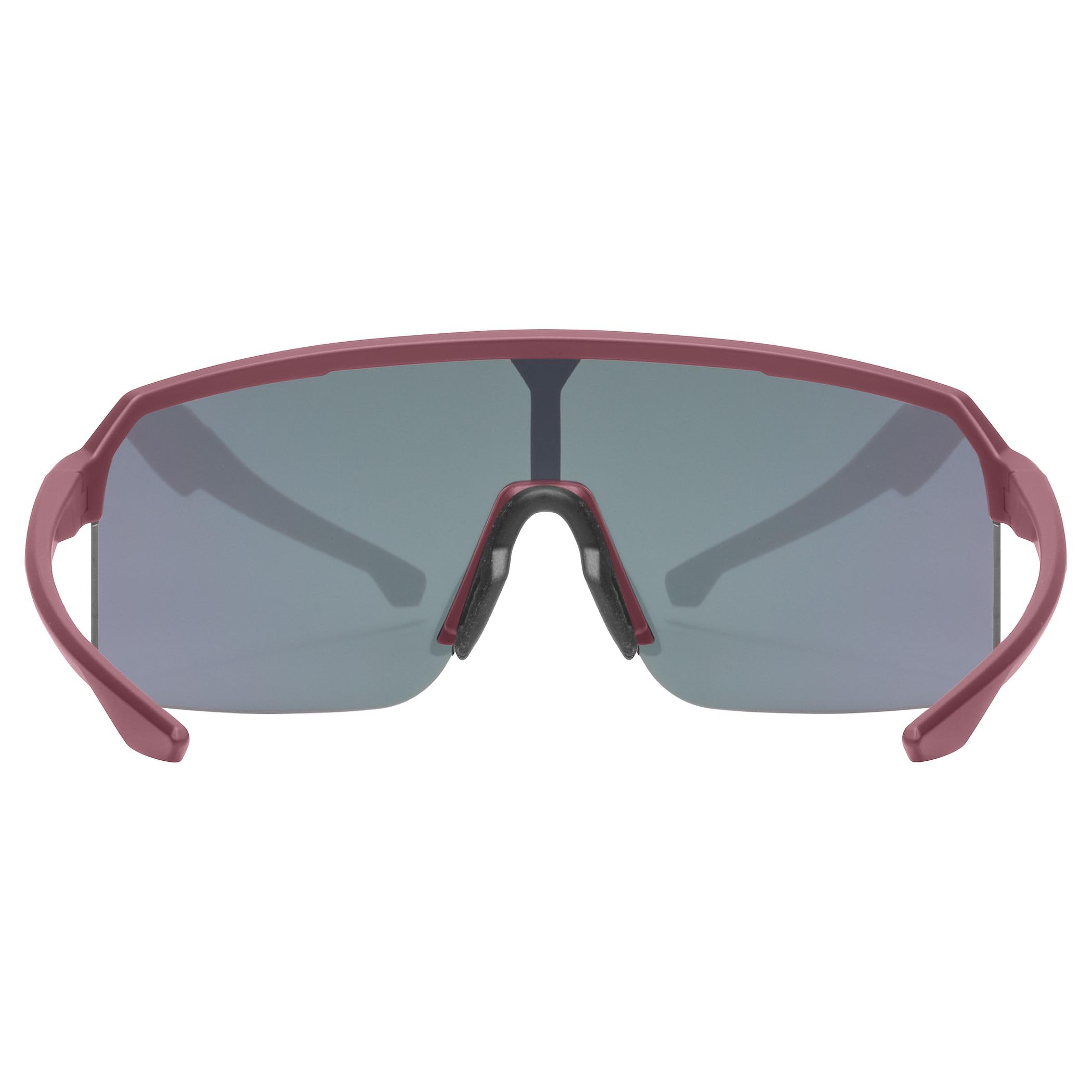 uvex ramp, okulary sportowe unisex-dorosły, burgundy matt/mir.rose, one size