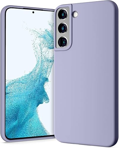 Miniatura 8 de GOOSPERY Funda de silicona líquida compatible con Samsung Galaxy S22 Plus, suave al tacto, protección de cuerpo completo, a prueba de golpes, con