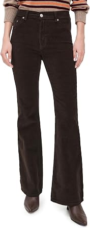DL1961 Womens Bridget Bootcut High Rise Instasculpt Corduroy Pants