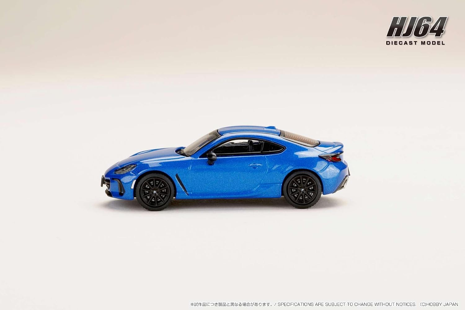 1/64 SUBARU BRZ S 10TH ANNIVERSARY LIMITED WR BLUE PEARL