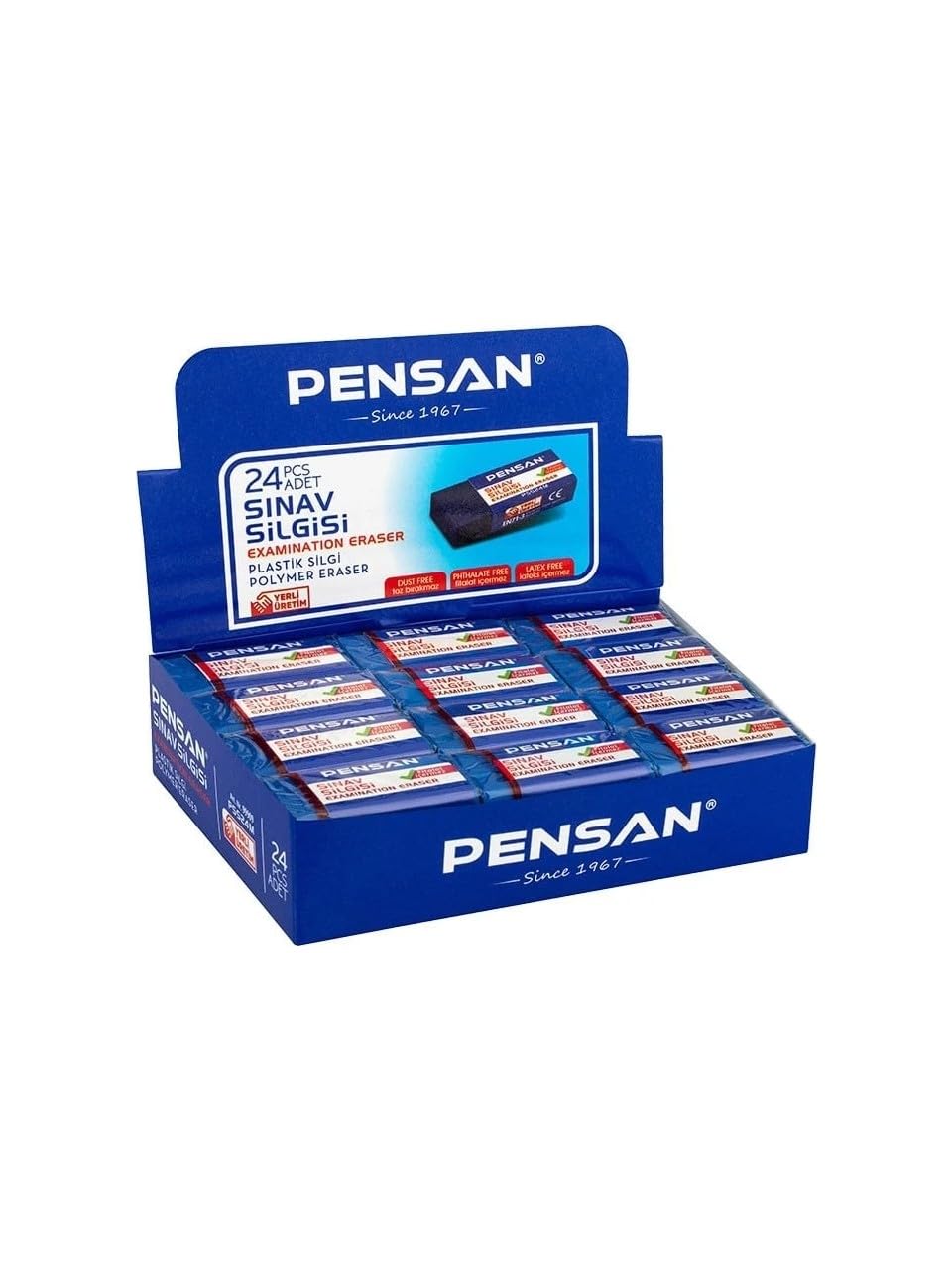 Pensan Pss-24 M-Sınav Silgisi (24 Lü) - PE99909SSMAVİ