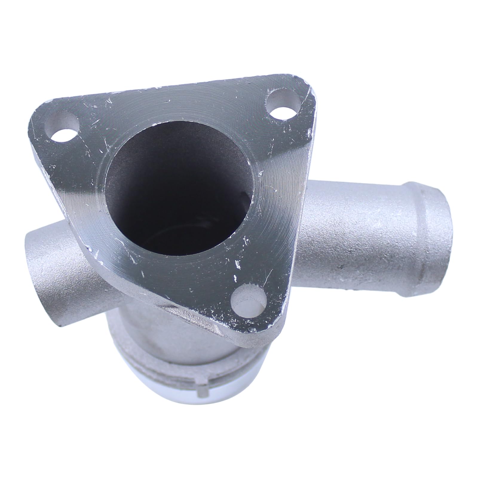 Amazon.com: Roneeson Engine Coolant Outlet Connector Flange Pipe 