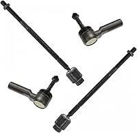 Vista 169 de TRQ Juego de varillas de acoplamiento delanteras interiores y exteriores, 4 piezas, compatibles con Infiniti G35 03-09 Nissan 350Z 2003-2007