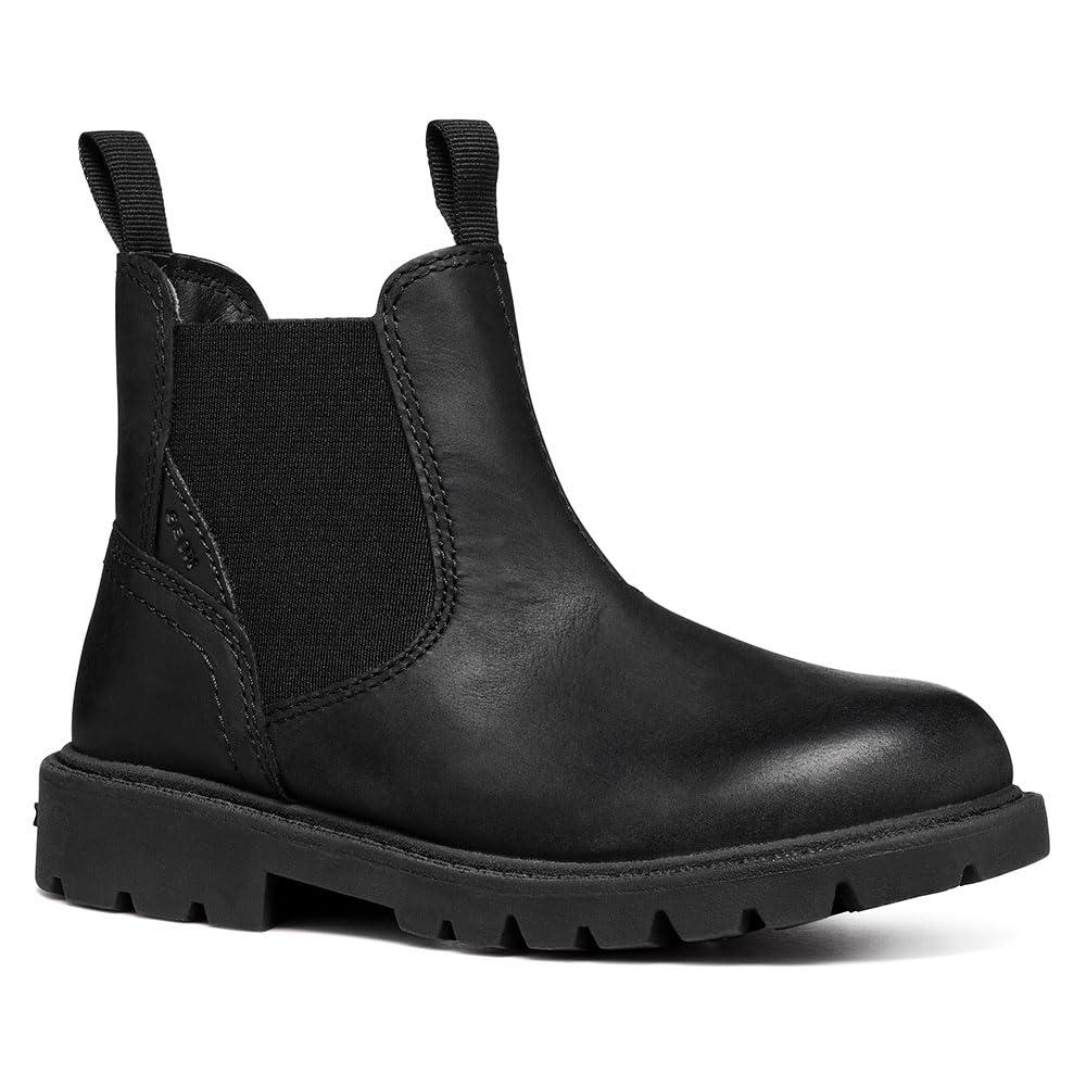 Geox Boys J Shaylax Boy AChelsea Boot, black, 6.5 UK