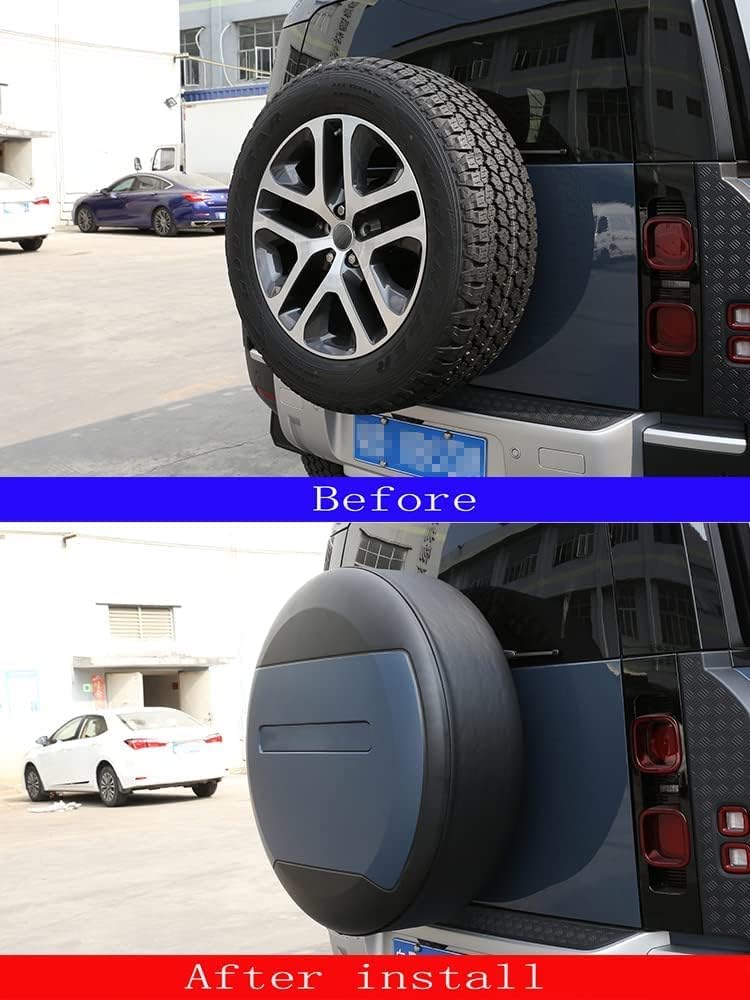 Copriruota Per LR Defender 90/110/130 2020-2023 - ABS Impermeabile, Trama Bandiera - Foto 3