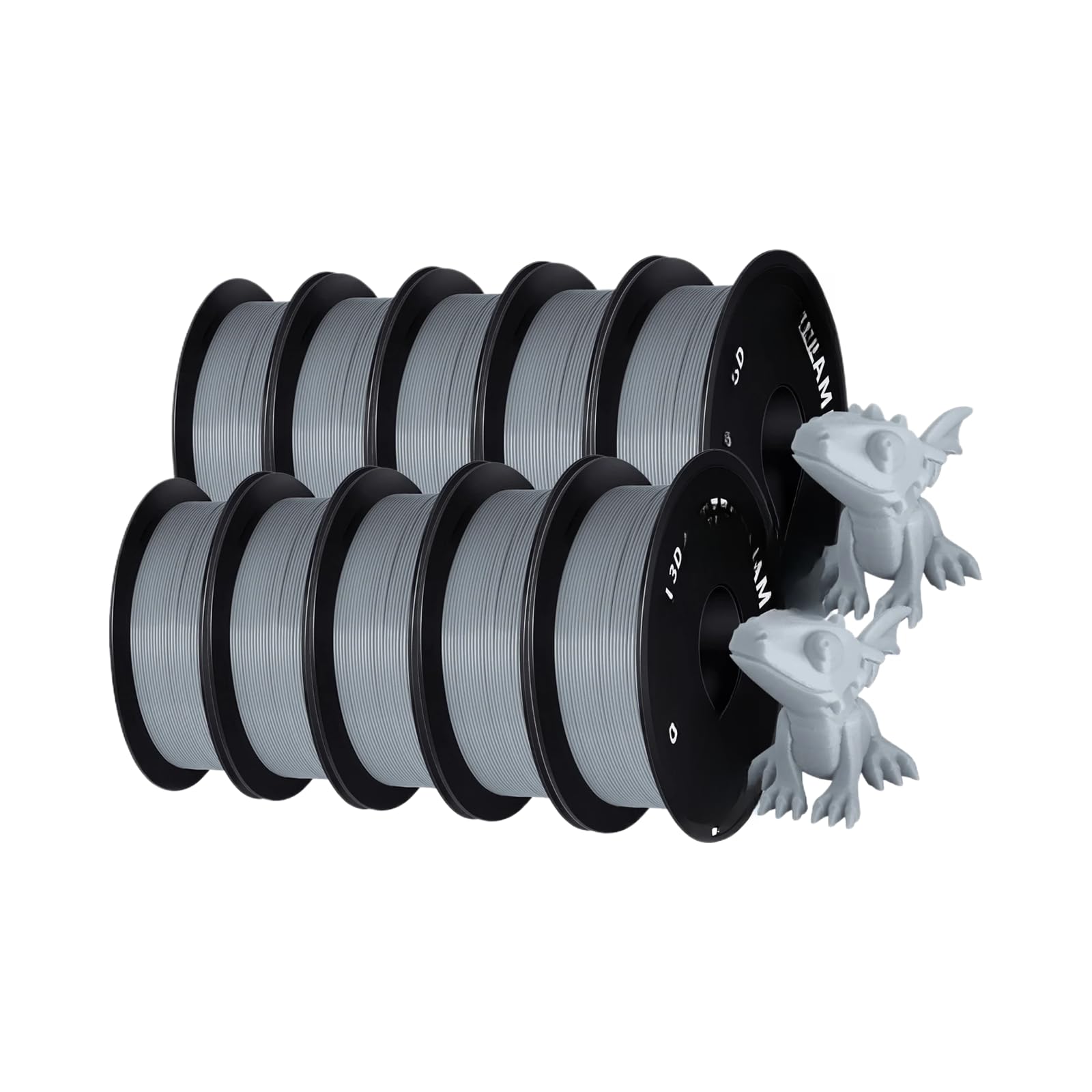 10KG PETG 3D-Drucker-Filament 1.75mm(GRAY)