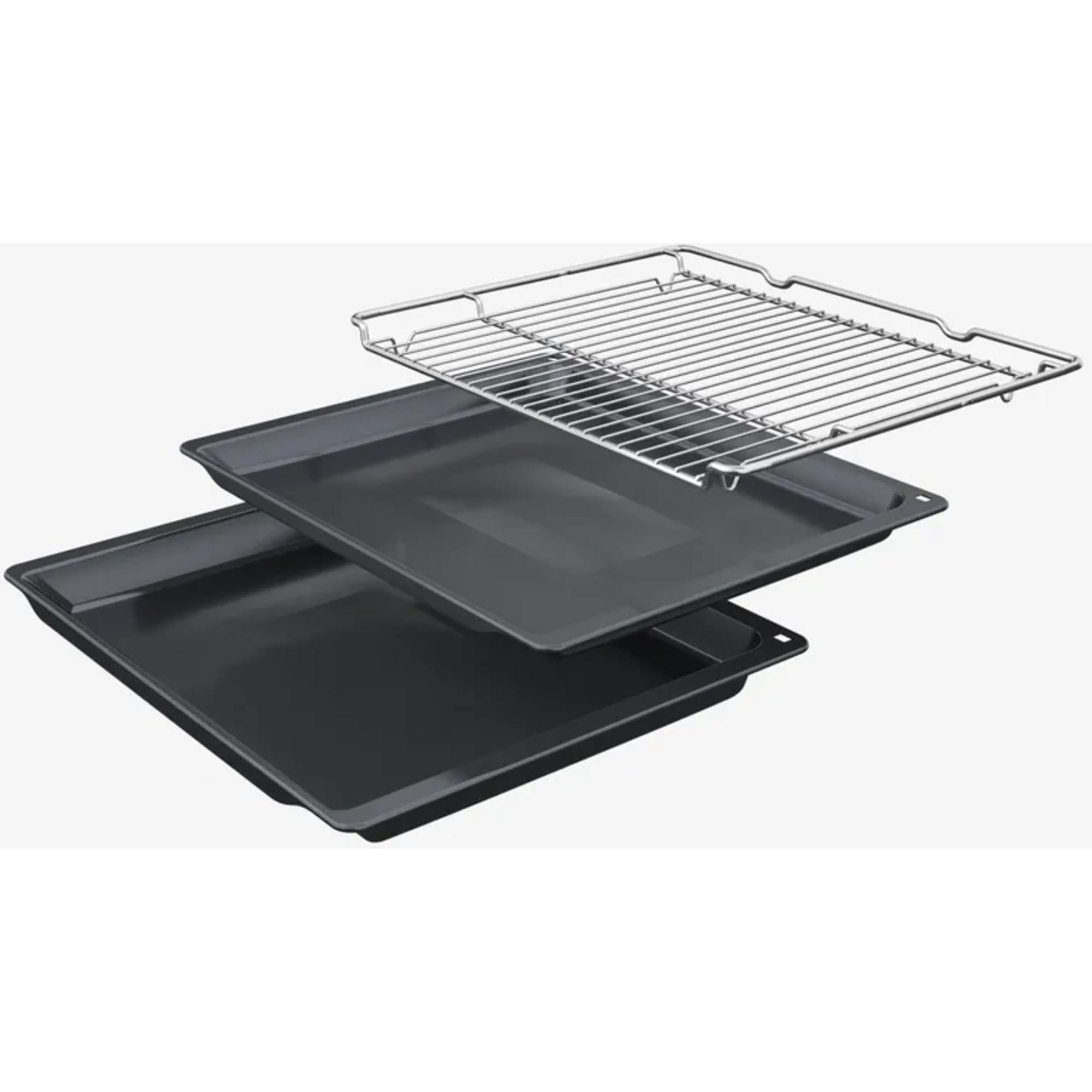 iQ500 - Forno da incasso con supporto per vapore, 60 x 60 cm, in acciaio inox, HR578GFS7F