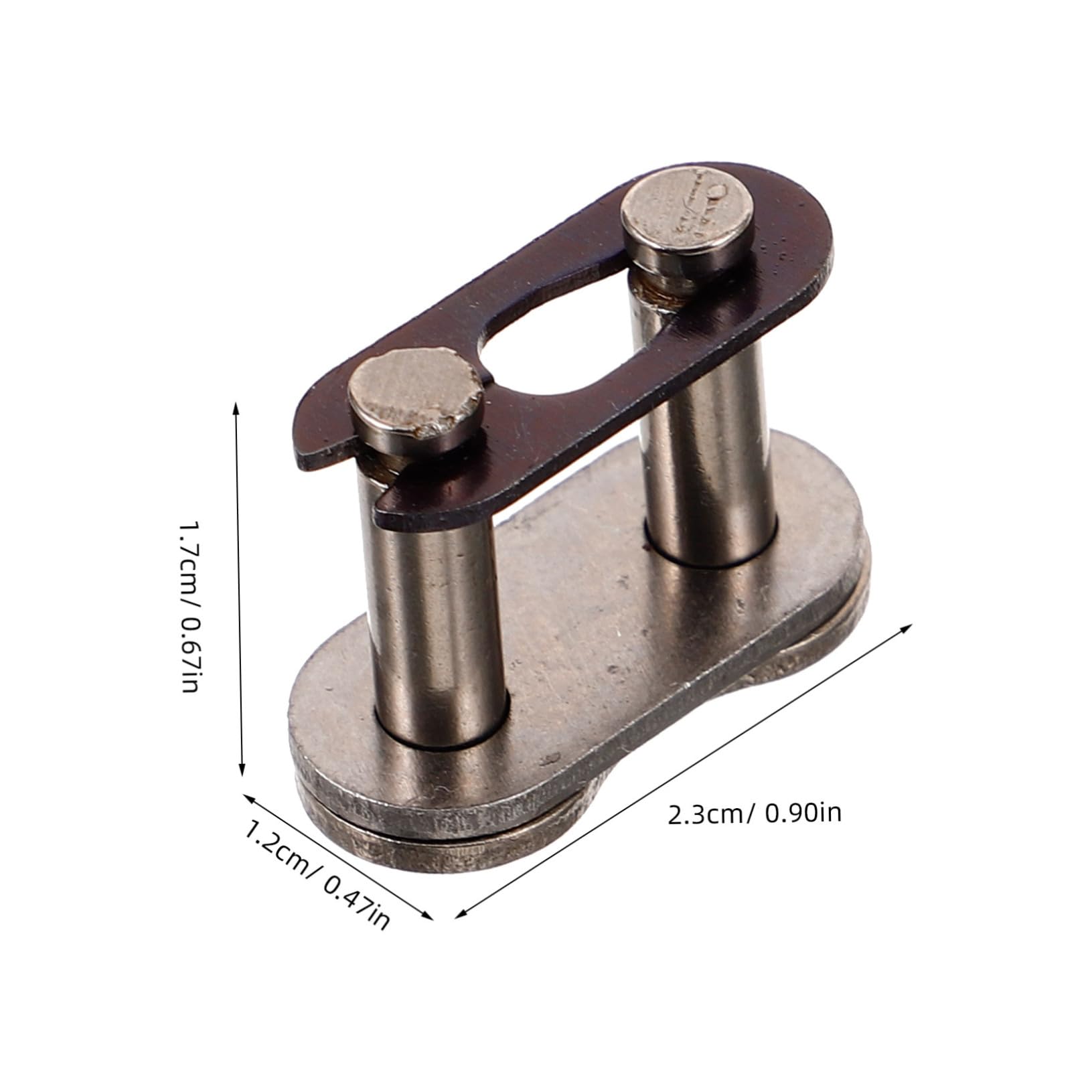 Unomor 10pcs Motorcycle Chain Buckle Sturdy Metal Chain Connecting Links for Quick Release