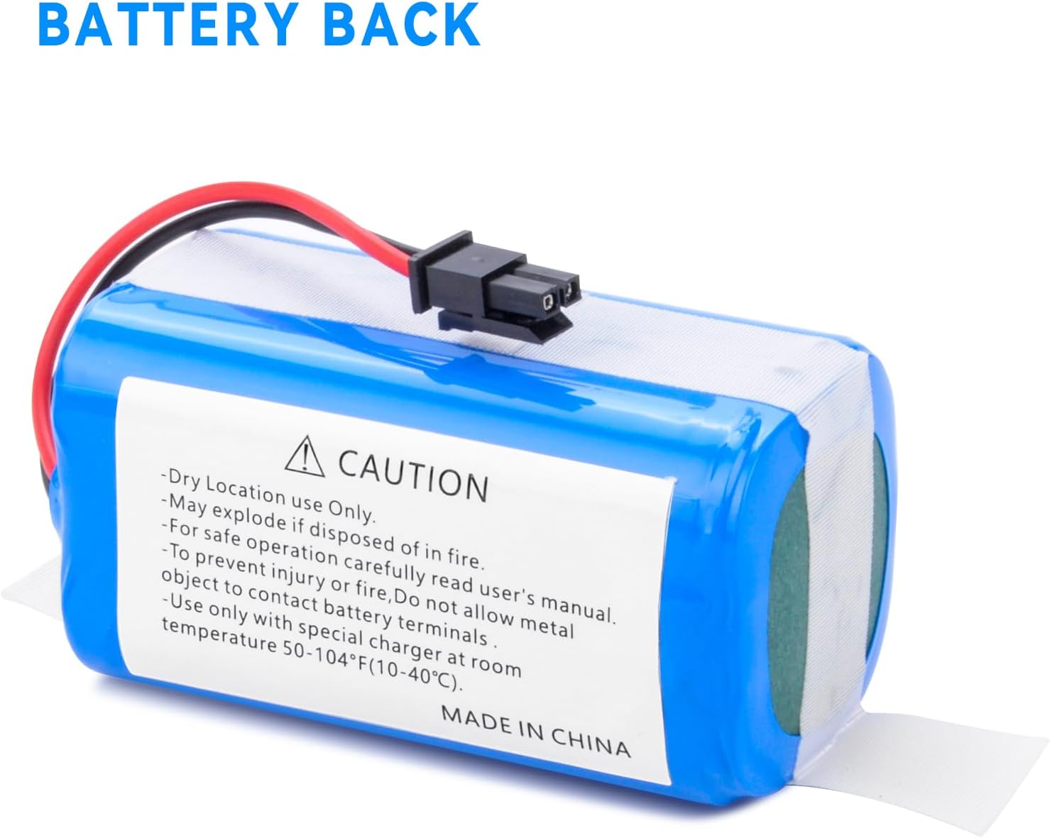 3400mAh Vacuum Battery Replacement for Tikom G8000Pro G8000 Pro Robot Vacuum Cleaner 14.4V 48.96Wh