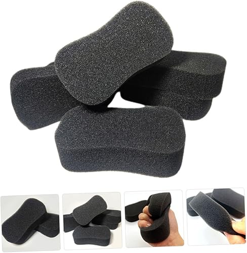 Miniatura 4 de balacoo 25 esponjas de aseo de caballos para limpieza corporal y herramientas de baño suaves para el cuidado del ganado para eliminar la suciedad y