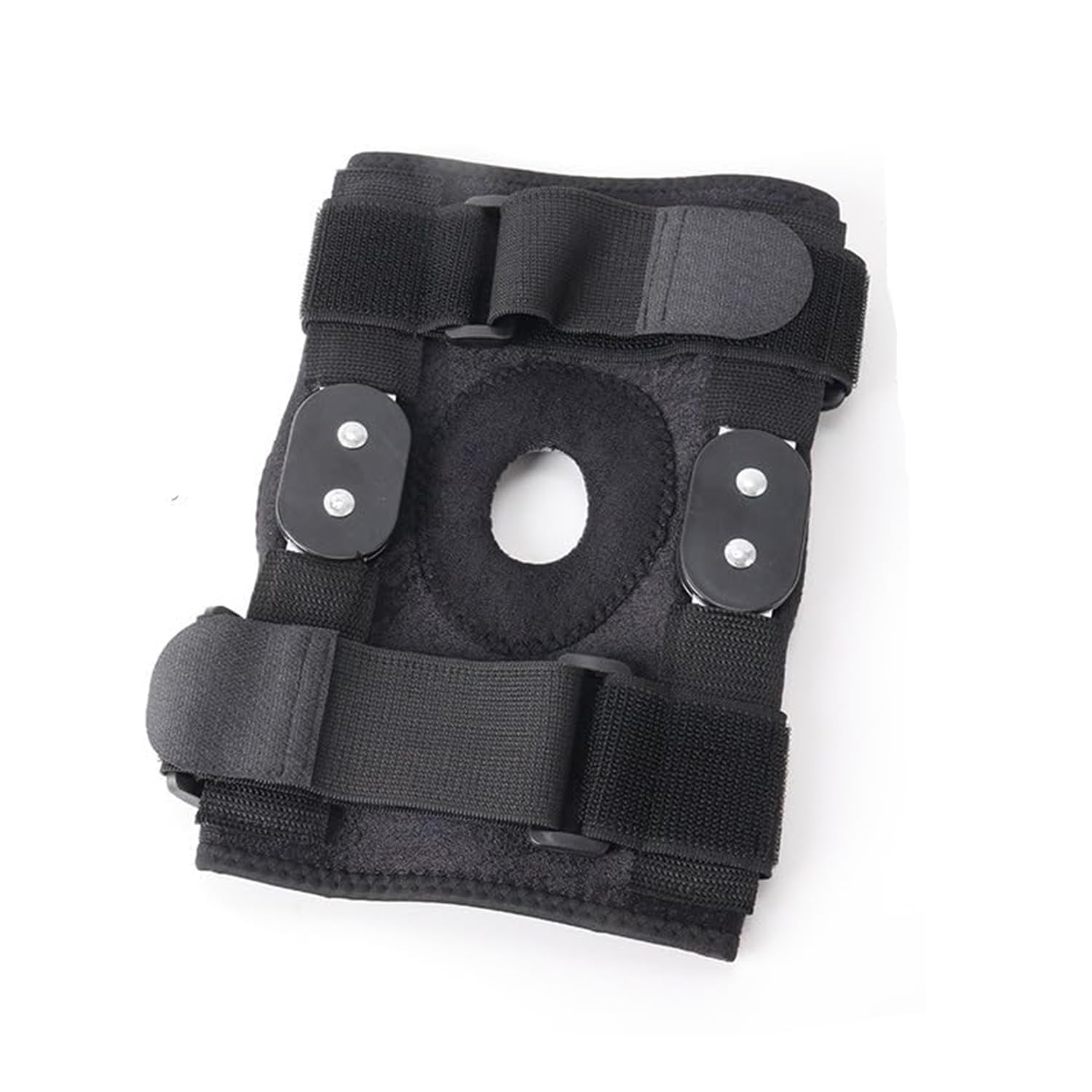 Hinged Knee Brace, Adjustable Knee Support Wrap for Men&Women, Pain Relief Swelling and Inflammation, Helping Relieve Strains, Sprains. (XL)