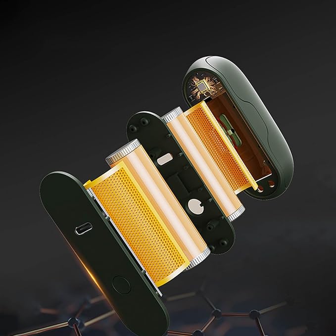 Calefactor Eléctrico Portátil de Calentamiento Rápido con 5 Niveles de Temperatura y Diseño Magnético miniatura 4