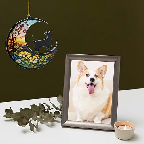 Miniatura 5 de Dohia Atrapasoles conmemorativo para perros, regalos de condolencias para mascotas, atrapasoles para pérdida de mascotas para amantes de los perros,