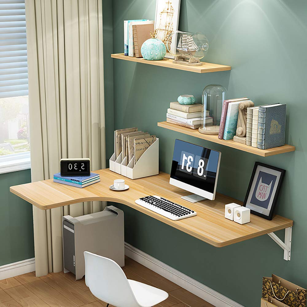 Buy Wall Mounted Table Corner Folding Computer Table,Desk LShaped Desk