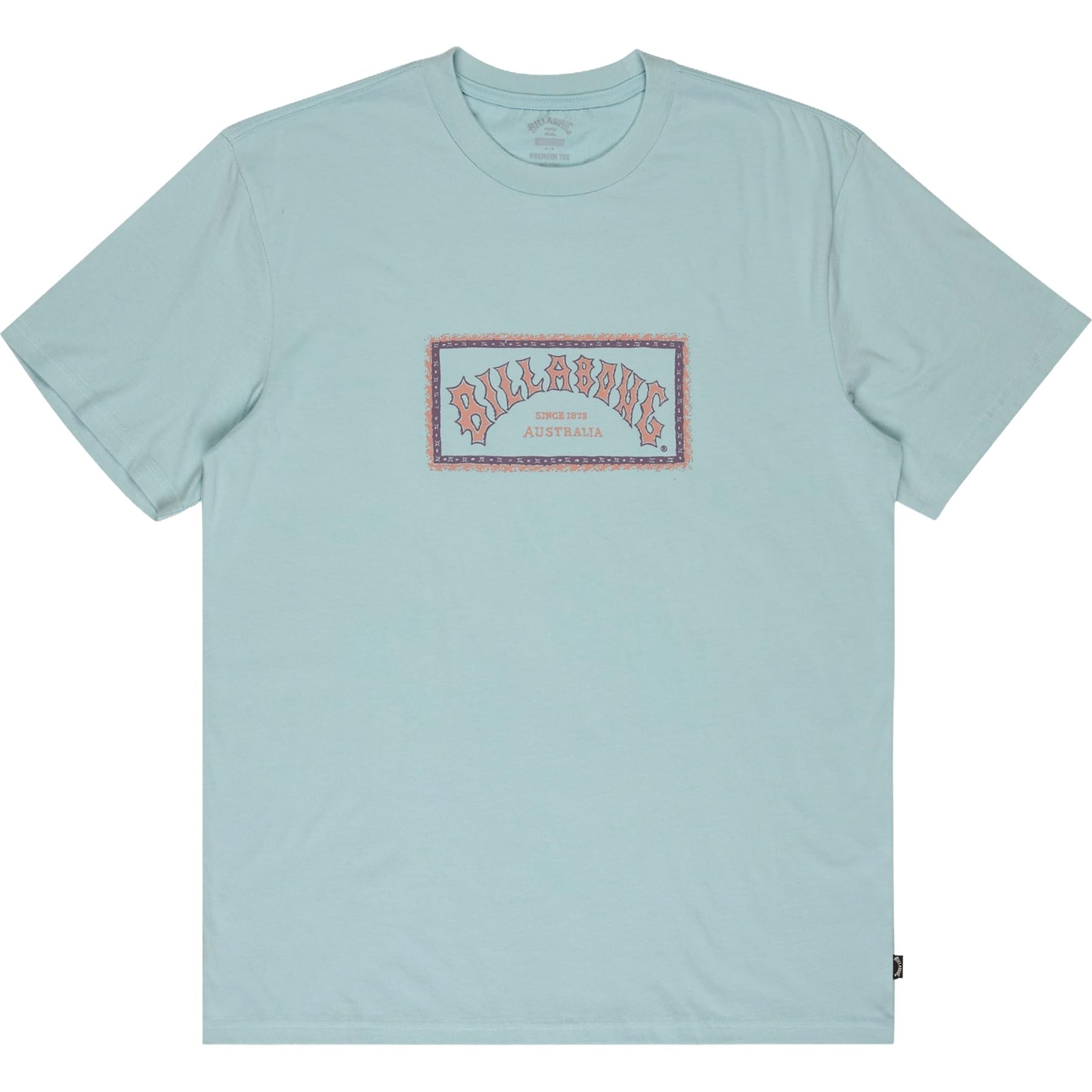 BILLABONG Short Sleeve T-Shirt Arch Frame SS Mens Blue