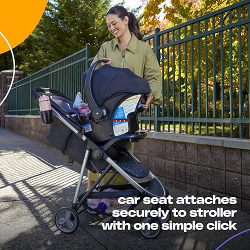 Cosco Kids Simple Stroll Travel System Brickwork miniatura 6