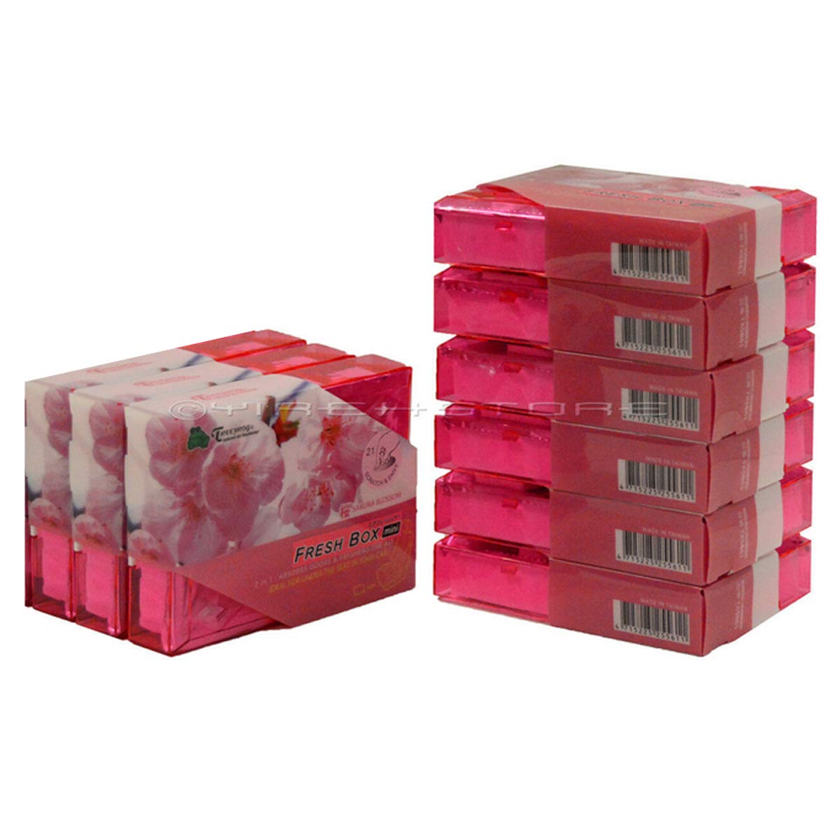アロマ Amazon.com: 9 Packs TreeFrog FRESH BOX MINI (aka Xtreme Fresh Mini