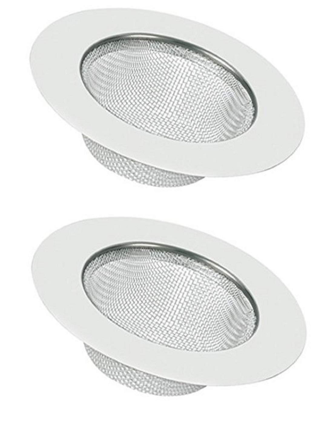 Kyoto Stainless Steel Kitchen Drain, Basin Basket Filter Stopper (Set of 2) (B083V2KG62) Amazon Price History, Amazon Price Tracker