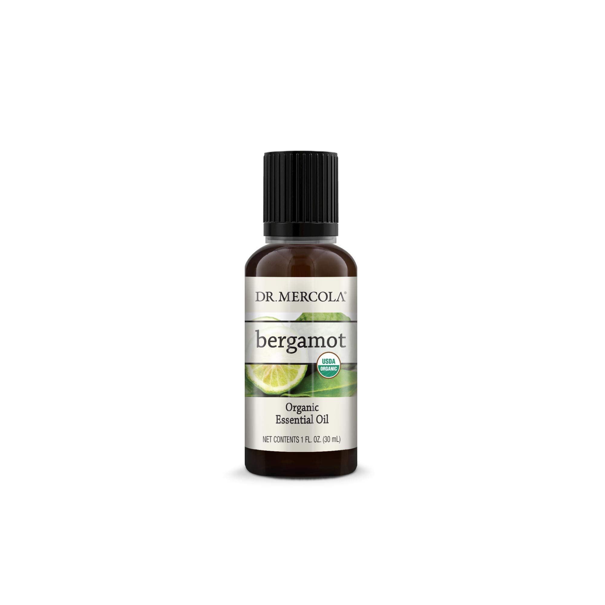 Dr. Mercola Bergamot Essential Oil (1 fl oz), non GMO and USDA Organic