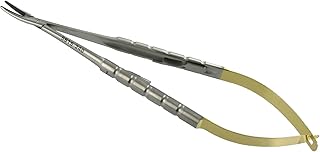 Dental USA 5515 Needle Holders Castroviejo Curved 16CM T/C