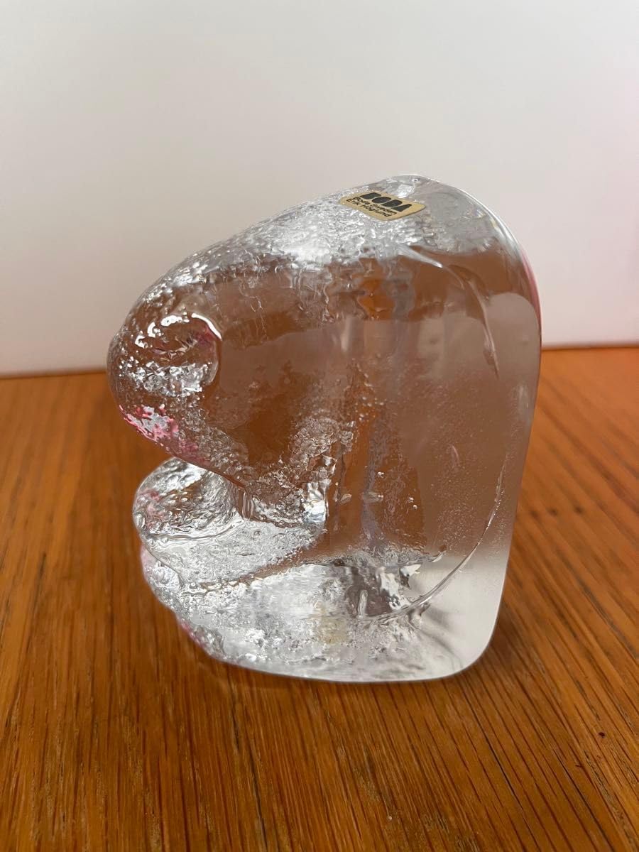 希少　北欧　エリックホグラン　ペーパーウェイト　BODA ガラス　ヒト　MAN 北欧 エリックホグラン ペーパーウェイト BODA ガラス ヒト MAN