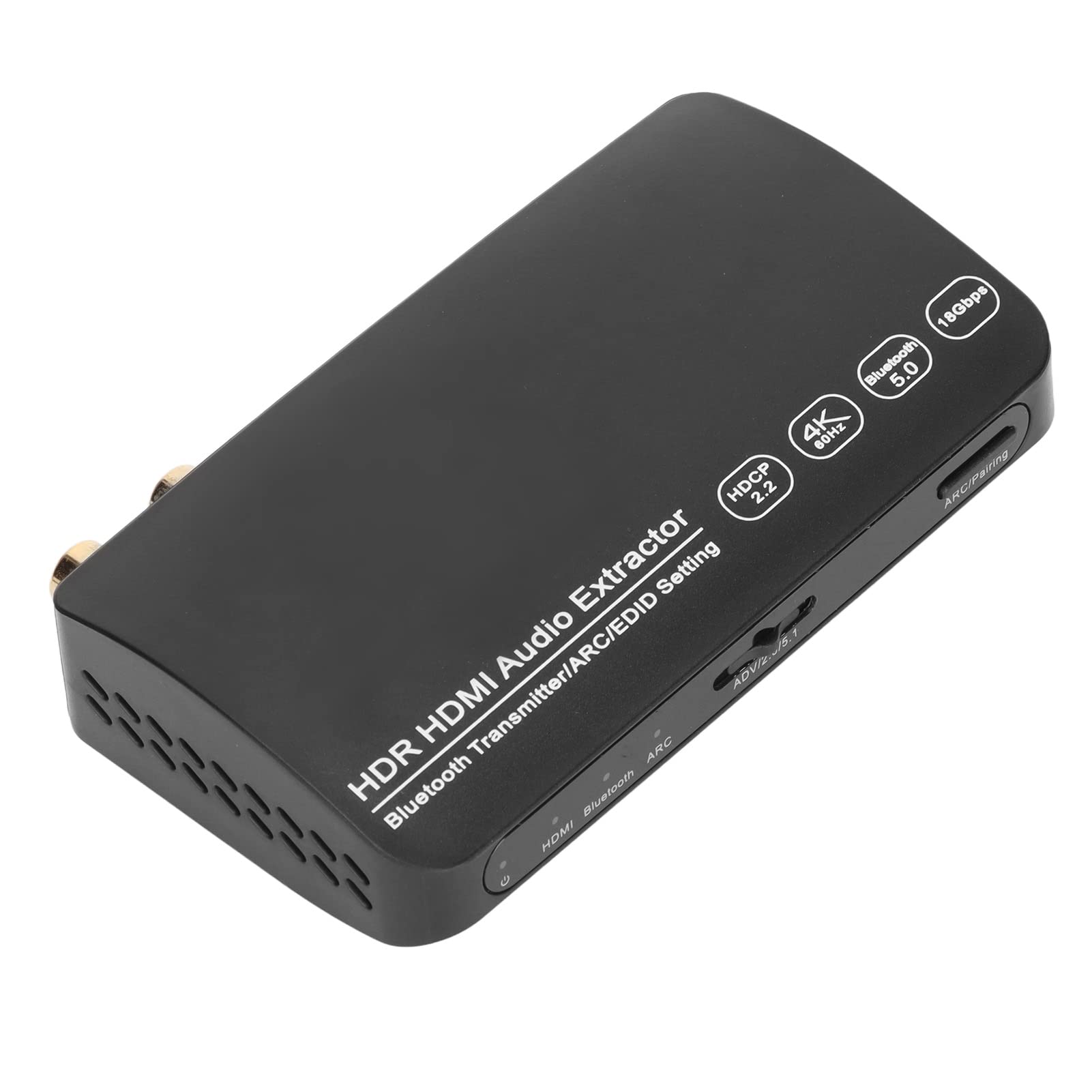 Alomejor Extractor de Audio 4K HDR Divisor Síncrono con Transmisor