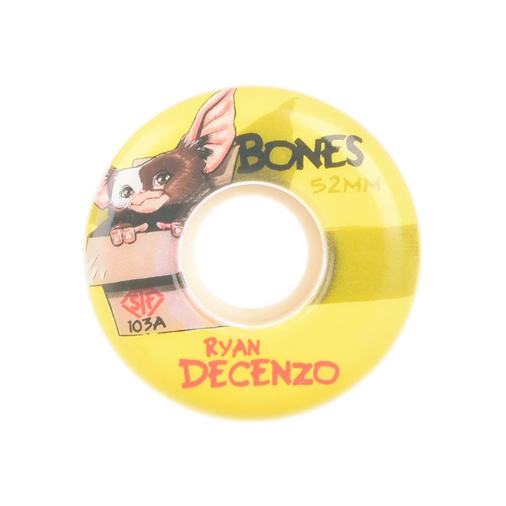 Roue de Skateboard STF, 52mm, Decenzo Gizzmo, Jeu de 4