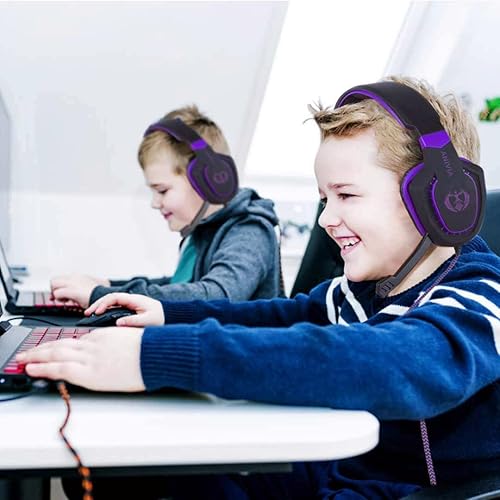 Miniatura 9 de Anivia AH28plus - Auriculares para computadora con cable y micrófono, estéreo para juegos, con aislamiento de ruido, con control de volumen, sonido