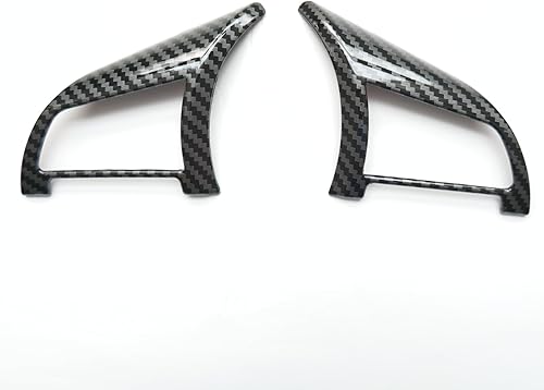 Cubierta decorativa para pomo de palanca de cambios, de fibra de carbono, combina con tapicería interior, rejilla de ventilación y volante